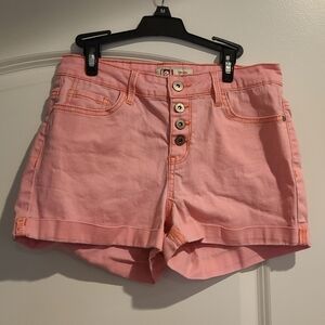 High Waisted Pink Shorts
